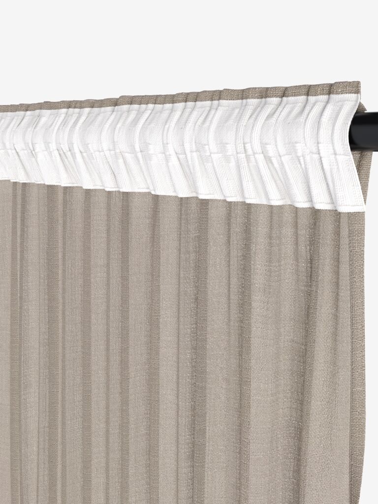 Zavjesa ANJAN 1x135x245 pijesak