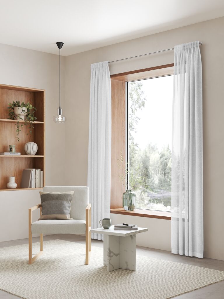 Zavjesa FEMUNDEN 140x245 bijela