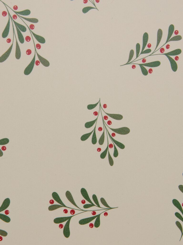 Novogodišnji stoni podmetač ADVENT Ø38 bež/zelena SDP