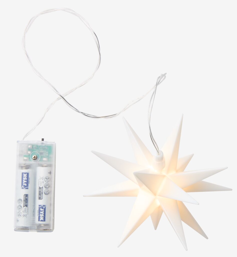 Novogodišnja zvezda HALIT Ø12cm w/LED