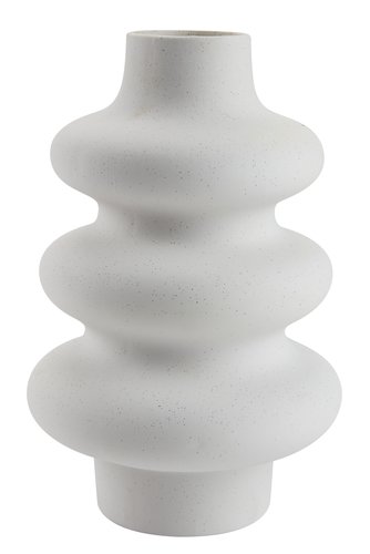 Vaza ALVIS Ø20xV30 cm bijela