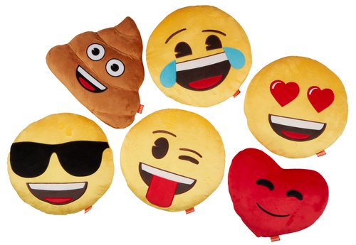 Ukrasni jastuk EMOJI Ø35 cm razne