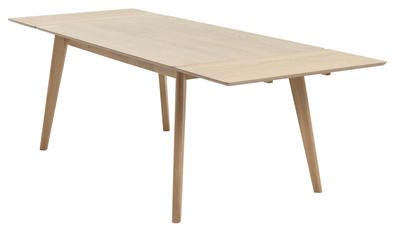 Trpezarijski sto KALBY 90x75x160/250 cm svijetli hrast