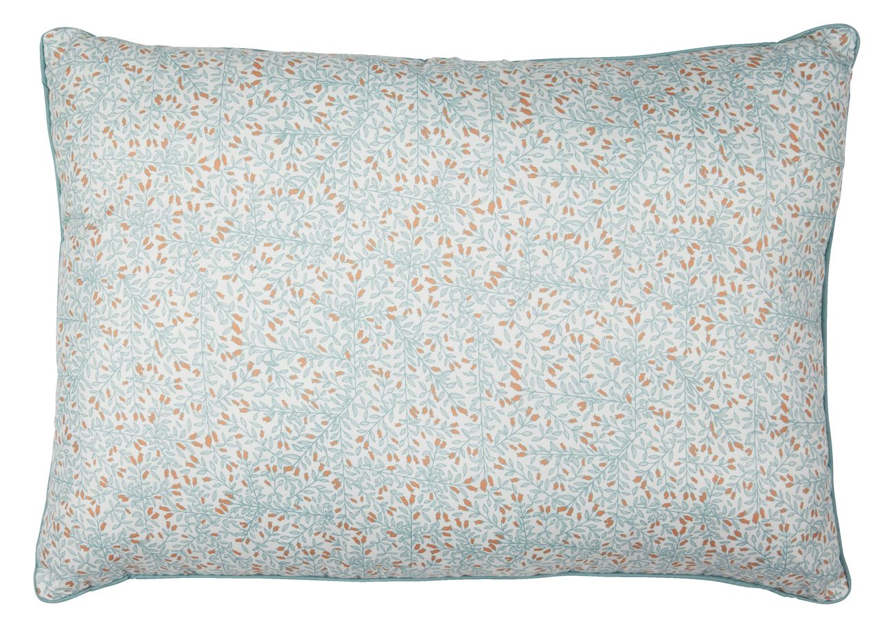 Jastuk za leđa LYNG 50x70 cm plava/narandžasta