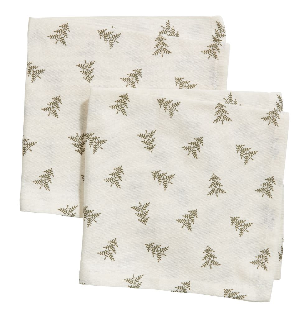 Salvete MILLING 40x40 cm bijela 2kom/p