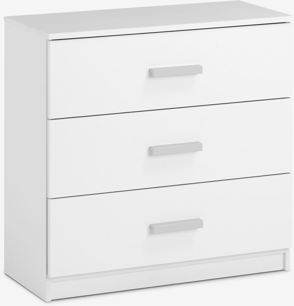 Komoda TAPDRUP 3 fioke bijela