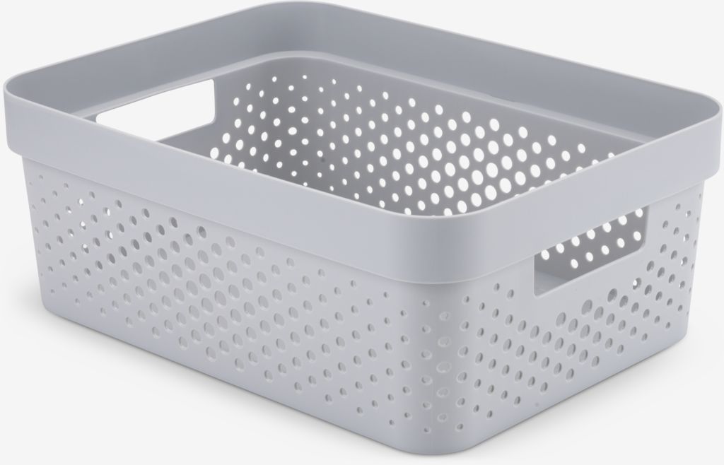 Korpa INFINITY 11L plastika siva