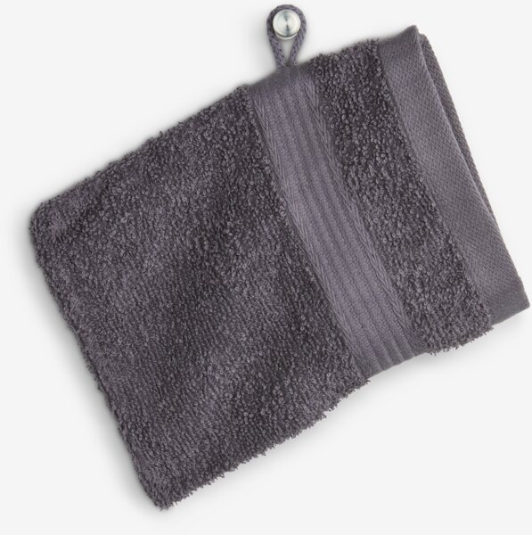 Rukavica za kupanje KARLSTAD 15x20 cm tamno siva