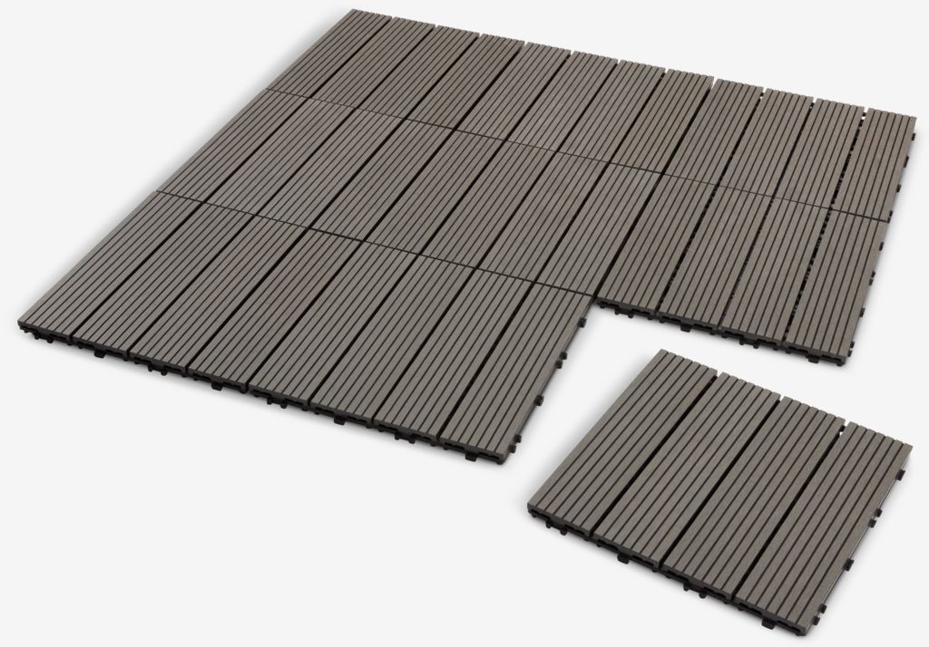 Podna obloga BRUDEAND 30x30 vještačko drvo 9kom/set