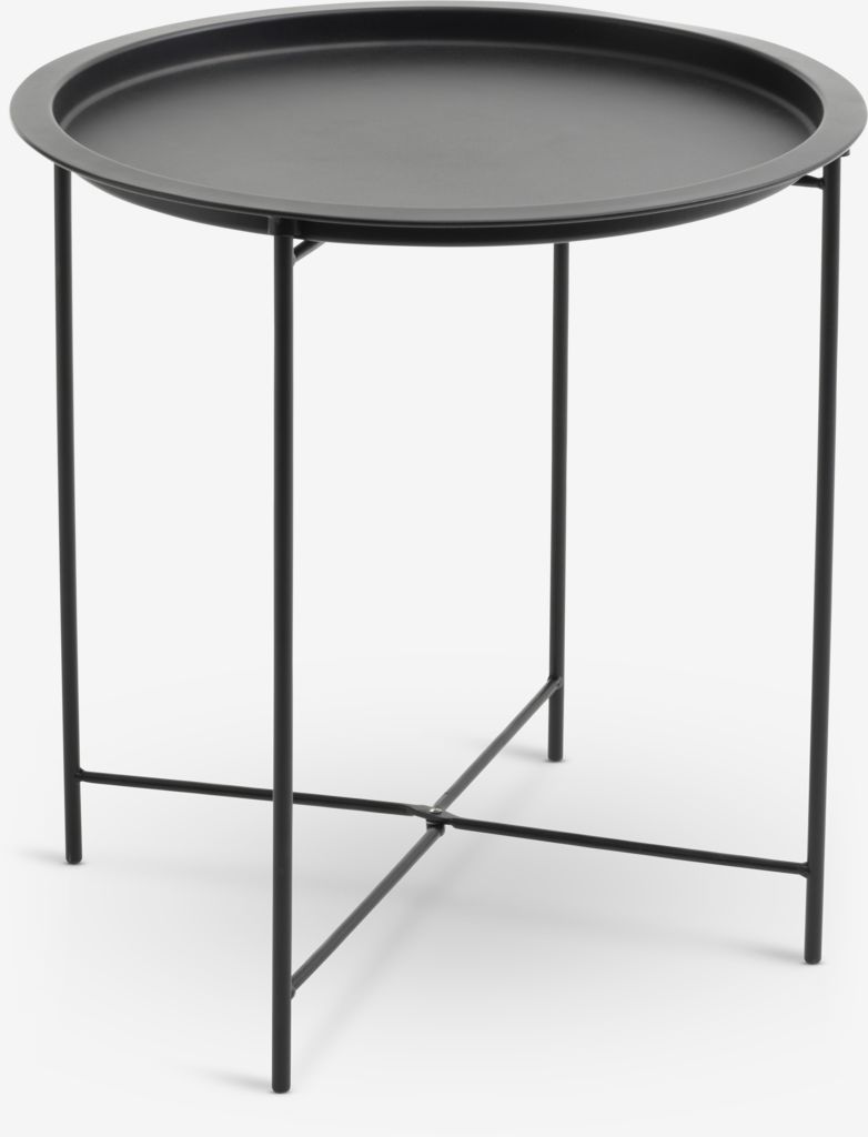 Stočić RANDERUP Ø47 cm crna