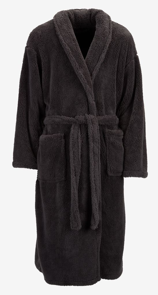Bade mantil SIMRIS L/XL antracit siva