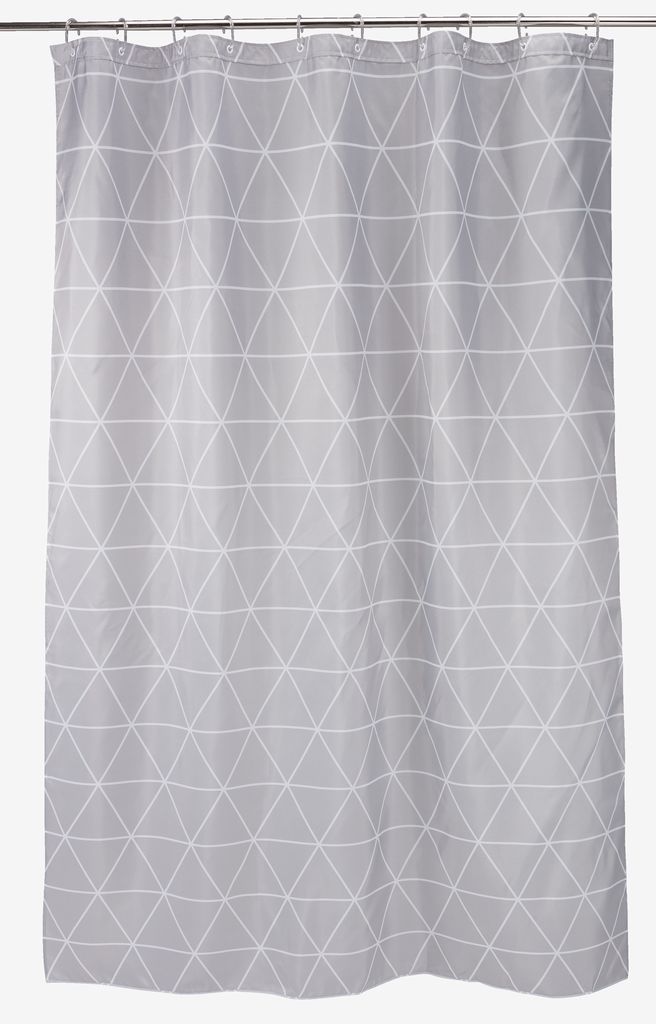 Tuš-zavjesa GREBO 150x200 cm siva