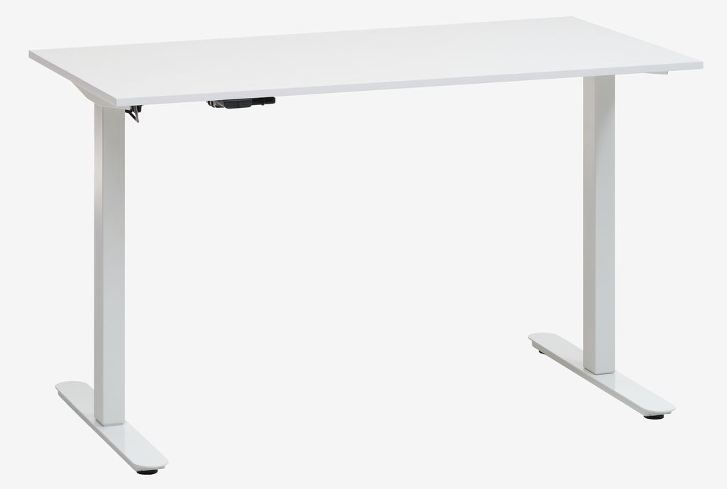 Radni sto sa podesivom visinom SVANEKE 60x120 cm bijela