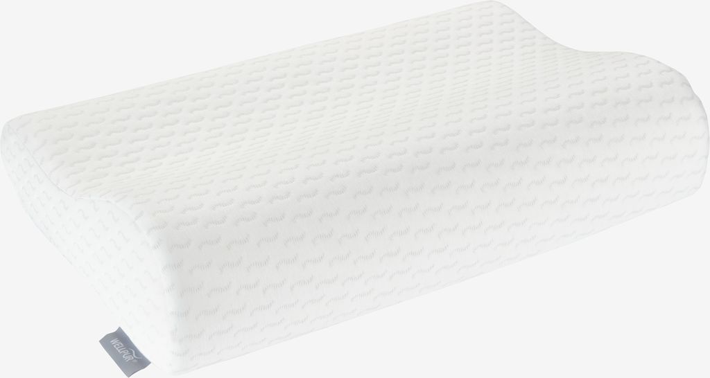 Jastuk KVINA 30x50x10/7 cm bijela