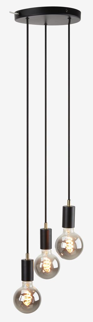 Luster MAGNAR Ø22xV220 cm crna