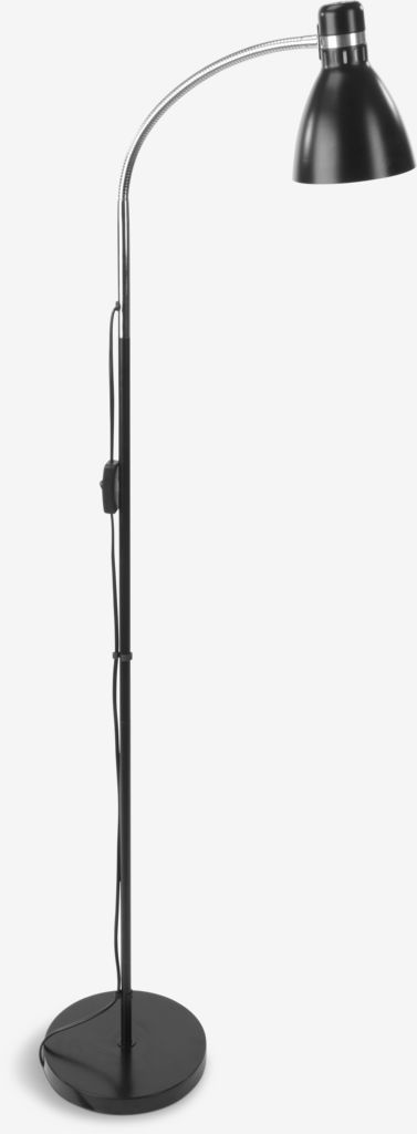 Podna lampa HANSSON V155 cm crna