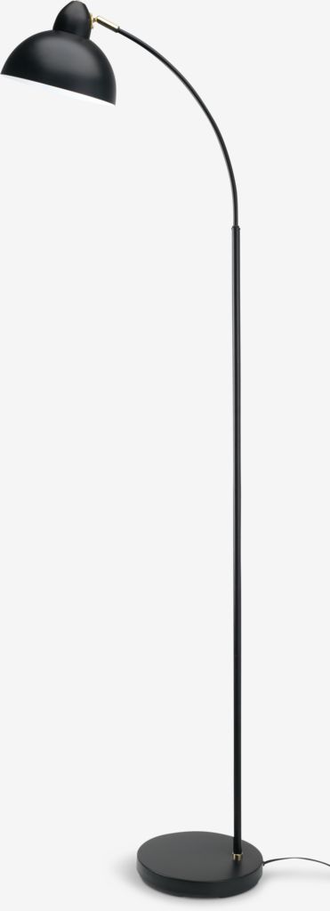 Podna lampa HUGO V154 cm crna