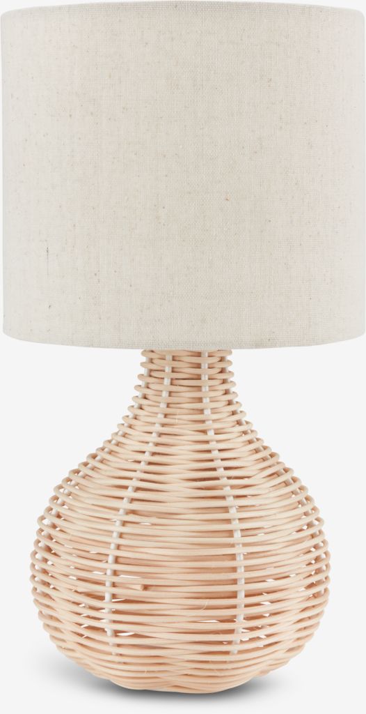 Stona lampa HELMER Ø17xV32 cm natur