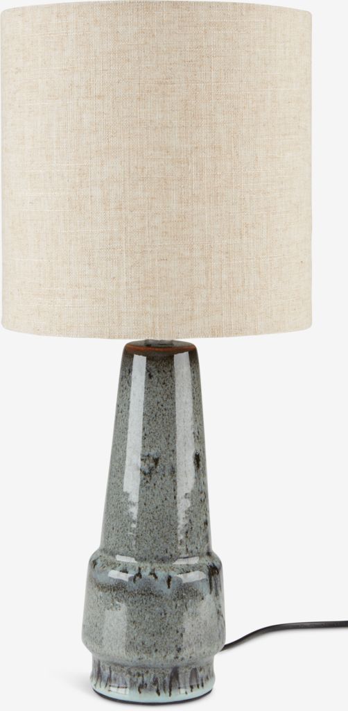Stona lampa VIGGO Ø21xV47 cm siva
