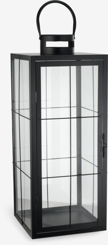 Fenjer VILLADS Š20xD20xV50 cm crna