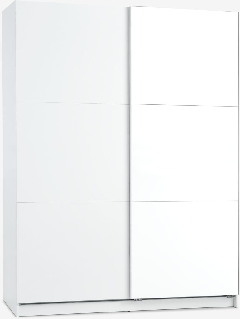 Ormar RABERG 150x200 sa ogledalom bijela