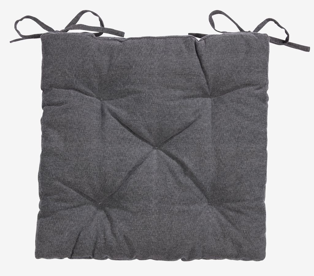Jastuk za stolice HVITLYNG 40x40x5 cm antracit siva