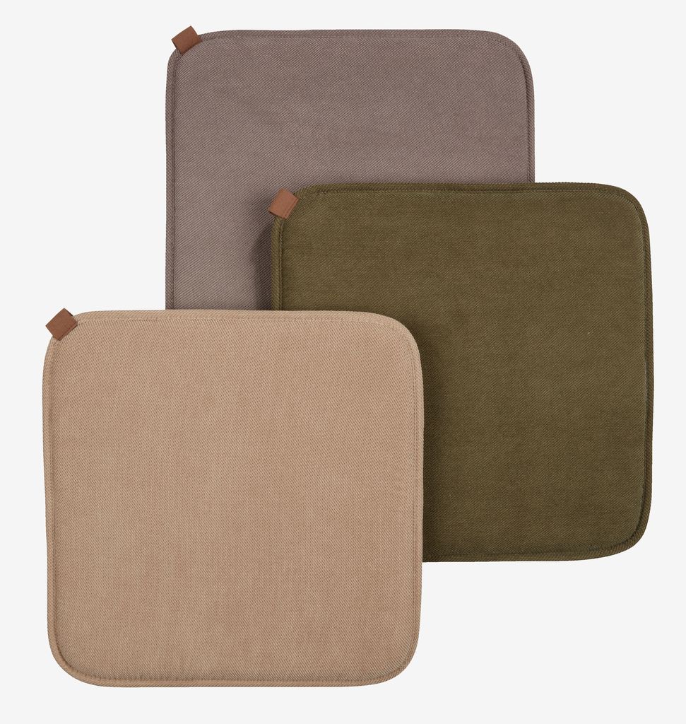 Jastuk za stolice LOMME 38x38x2 cm zelena