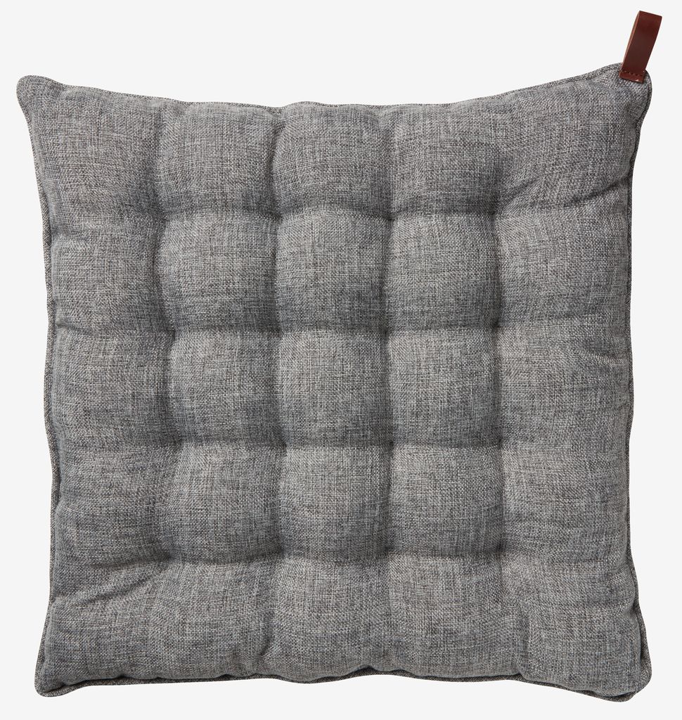 Jastuk za stolice MATORN 40x40x5 cm svijetlo siva