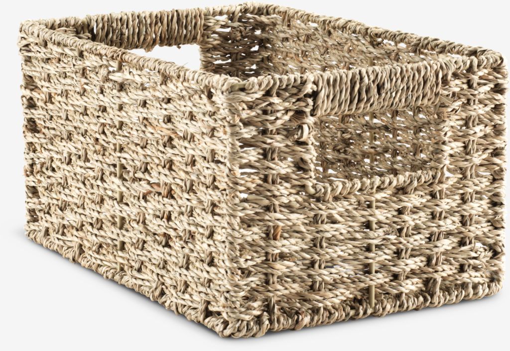 Korpa EIRIK Š20xD30xV15 cm morska trava