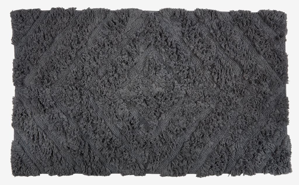 Prostirka za kupatilo GIMO 70x120 cm antracit siva