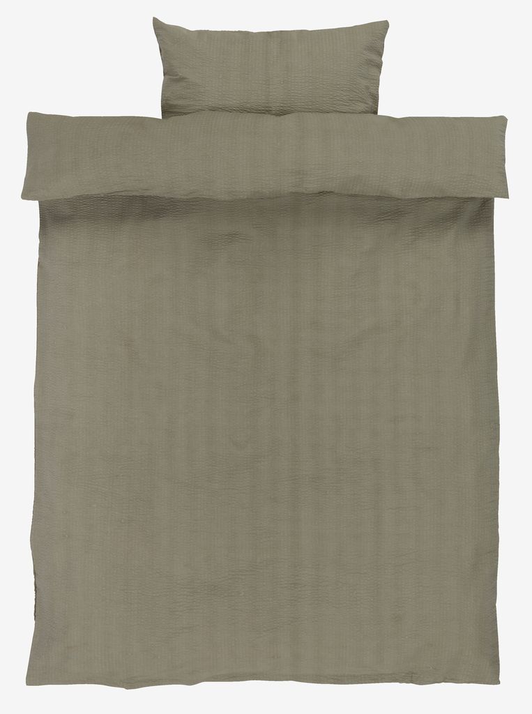Posteljina TINNE 140x200/50x70/75 cm pepeljasto zelena