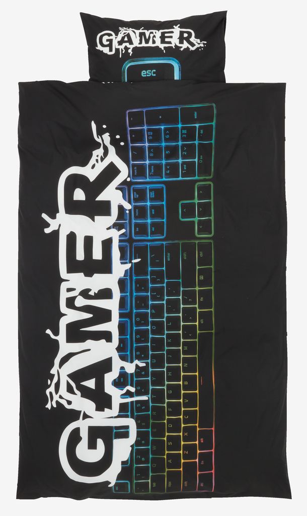 Posteljina GAMING 140x200/50x70/75 cm dječja
