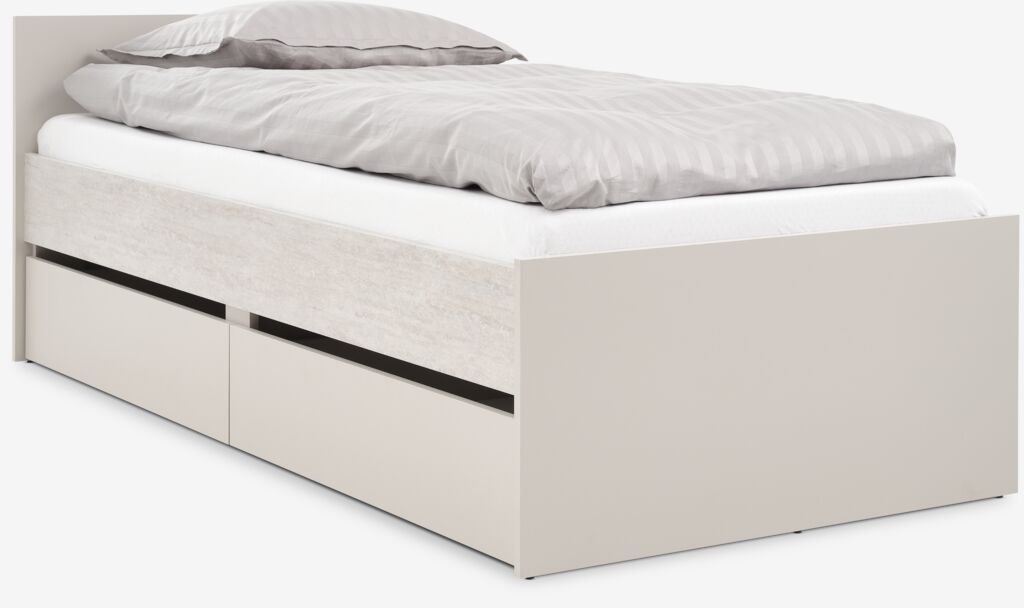 Ram kreveta BILLUND 90x200 trav/bež