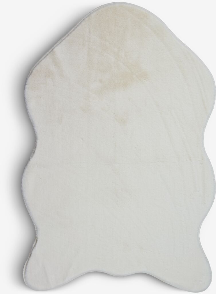 Tepih od vještackog krzna OXEL 60x90 bijela