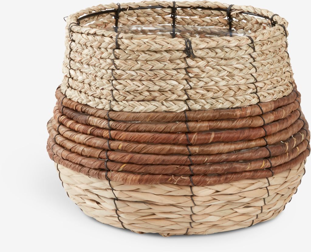 Saksija TERJE Ø25xV22 cm natur