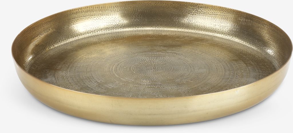 Ukrasni poslužavnik ERLING Ø34xV4 cm mesing