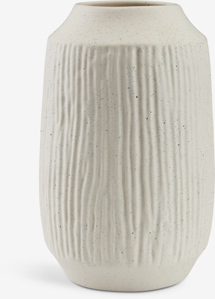 Vaza CHRISTIAN Ø21xV33 cm bijela