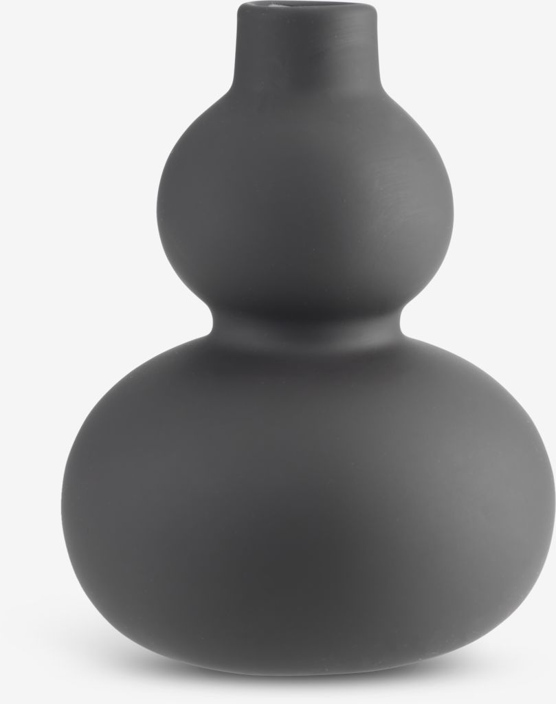 Vaza ROBERT Ø11xV15 cm crna