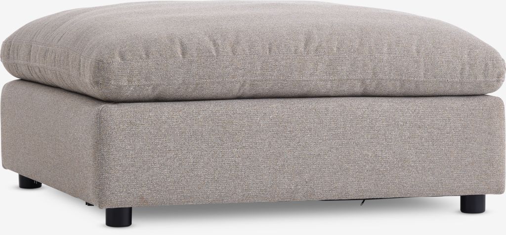 Sofa modul LUNDBY lenjivac/tabure pijesak tkanina