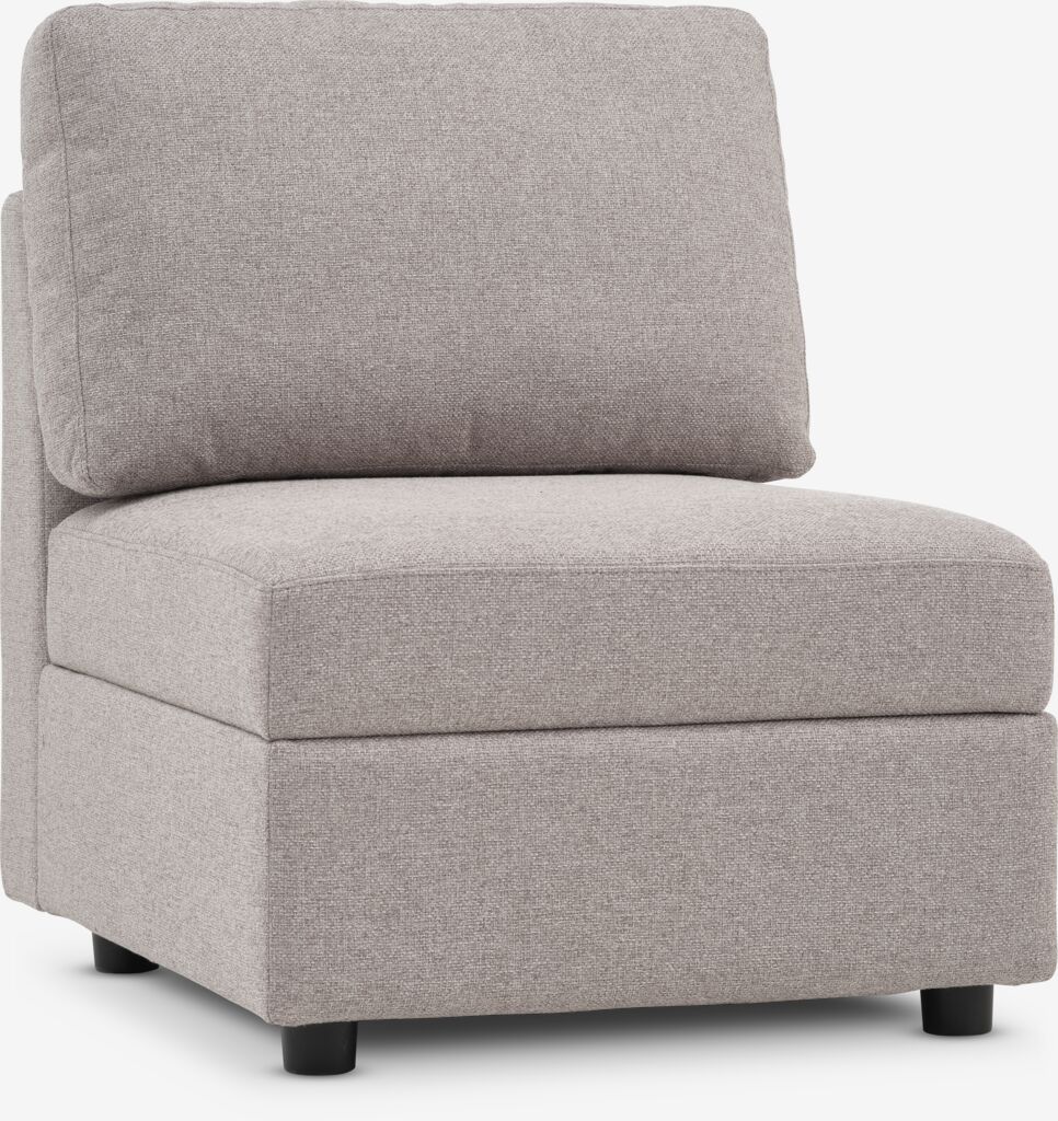 Sofa modul OKSBY sa prostorom za odlaganje pesak