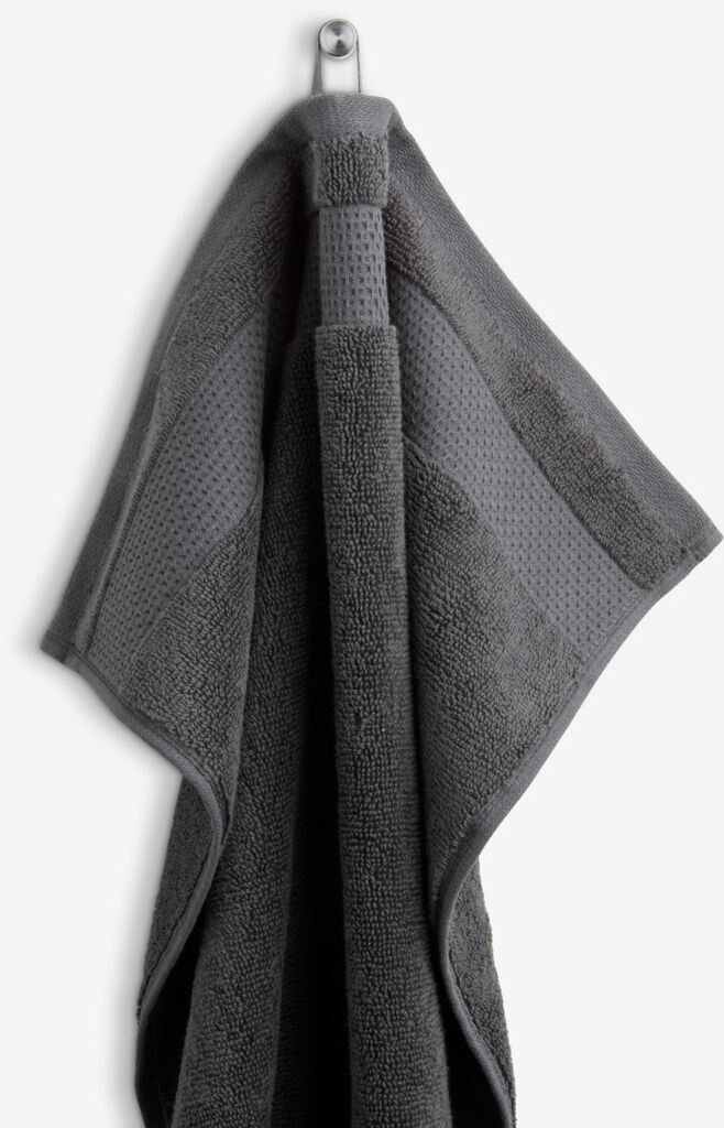 Peškir NORA 40x60 antracit siva