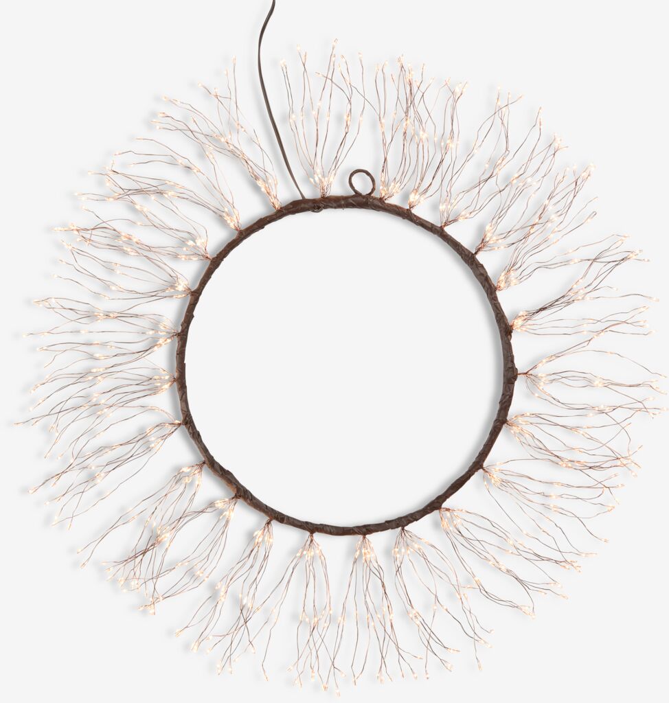 Novogodišnji venac PYROP Ø25cm w/720LED