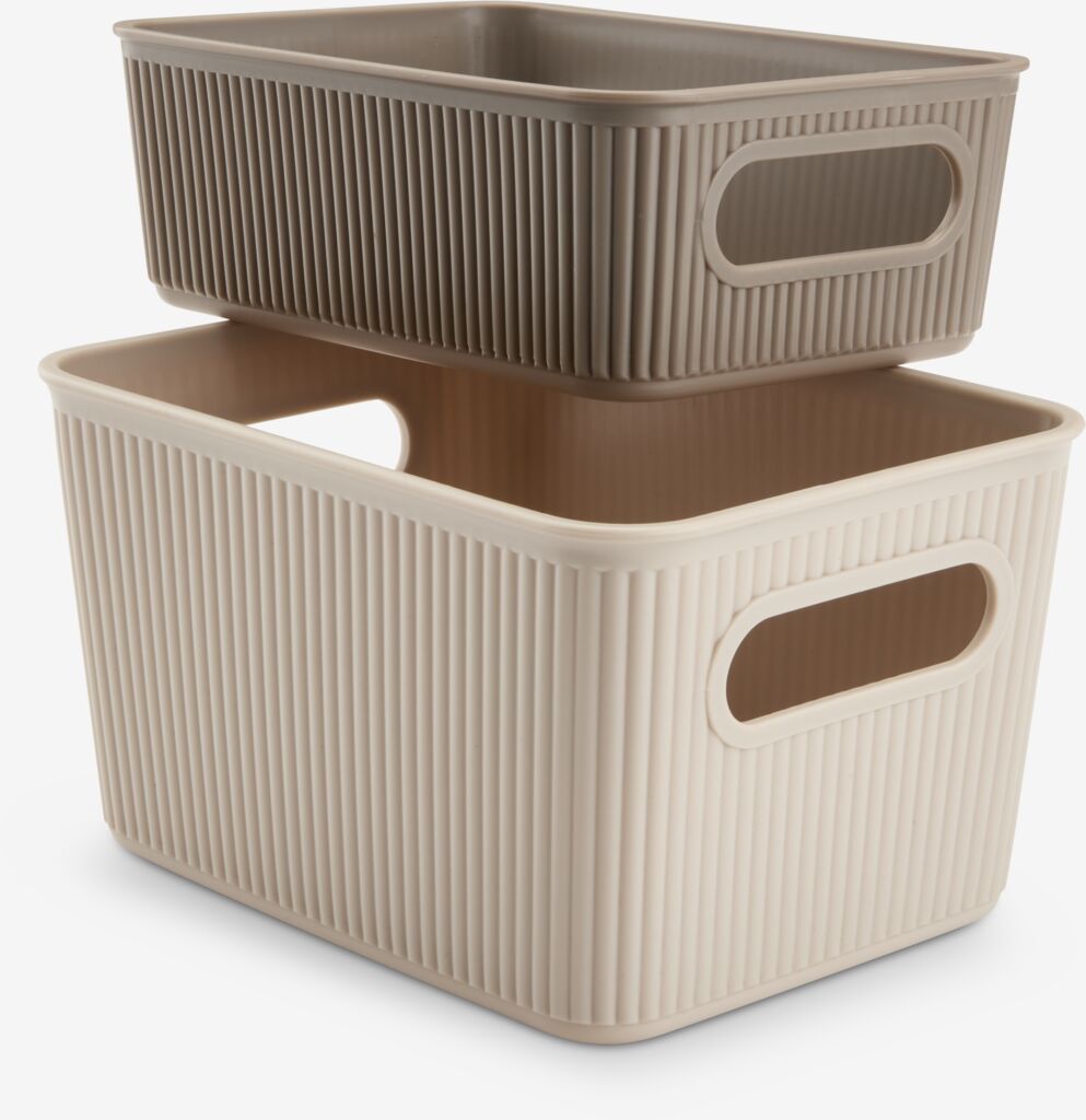 Korpa za odlag. JUNSELE 2 kom plastika pesak