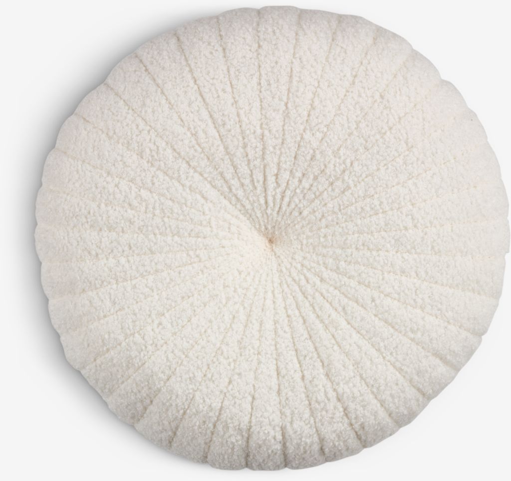 Ukrasni jastuk KUGLEASK Ø40 bela