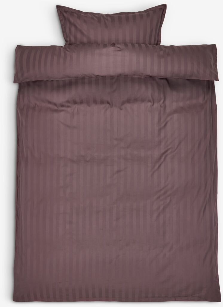 Set satenske posteljine NELL 140x200 pep. grožđe