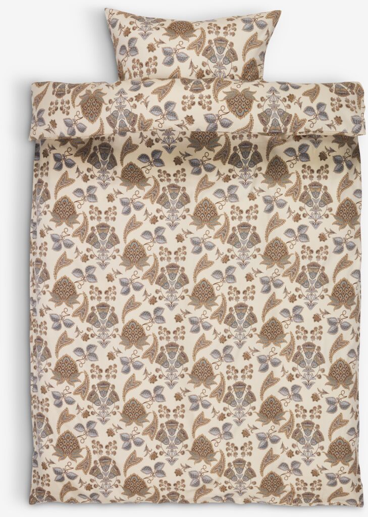 Set satenske posteljine MIMMI 140x200 pesak