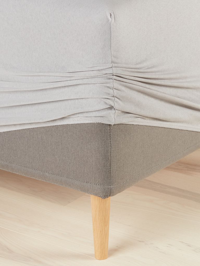 Žersejni čaršav JENNY 140x200x35 siva