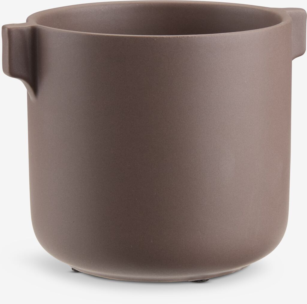 Saksija ROBIN Ø12xV11cm pepeljasto grožđe