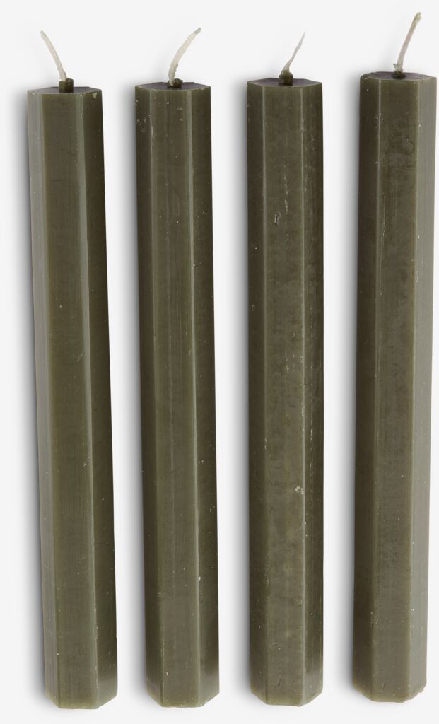 Sveće HOLME V20cm maslinasta 4kom/p