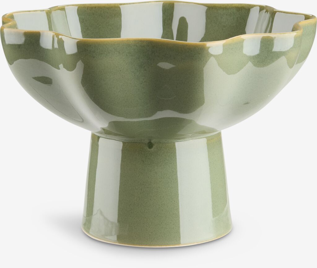 Ukrasna činija BJORK Ø23xV15cm zelena